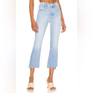 Mother The Insider Crop Step Fray Jeans in Limited Edition Size 28